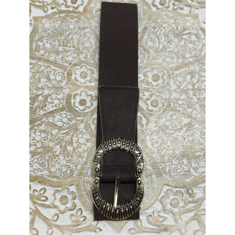 CINTURÓN RAKE MARRÓN