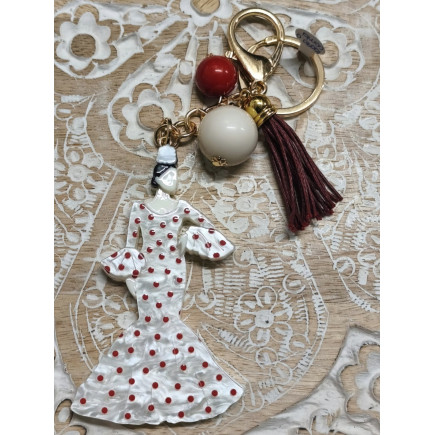 LLAVERO FLAMENCA