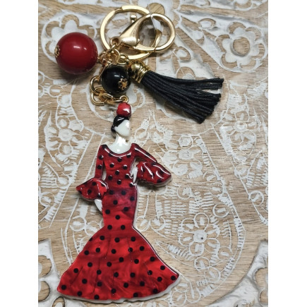 LLAVERO FLAMENCA