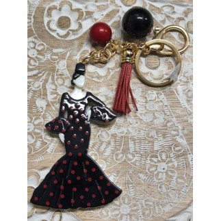 LLAVERO FLAMENCA