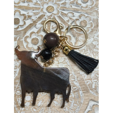 LLAVERO TORO MARRÓN