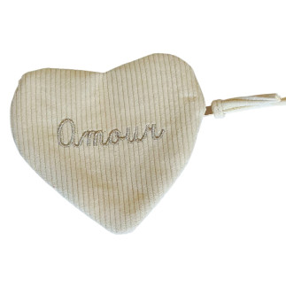 MONEDERO CORAZÓN AMARILLO