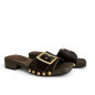 SANDALIA EVIE MARRON