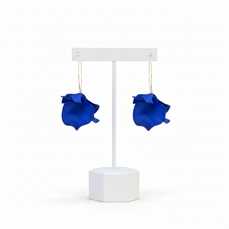 PENDIENTES CON PETALOS