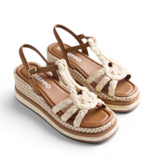 SANDALIA HARCOURT BEIGE