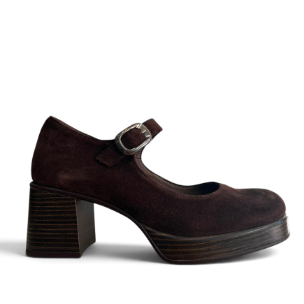 MARY JANE TACÓN BLOCK CHOCO