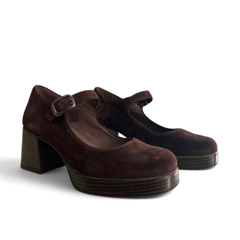 MARY JANE TACÓN BLOCK CHOCO