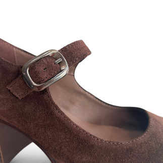 MARY JANE TACÓN BLOCK CHOCO