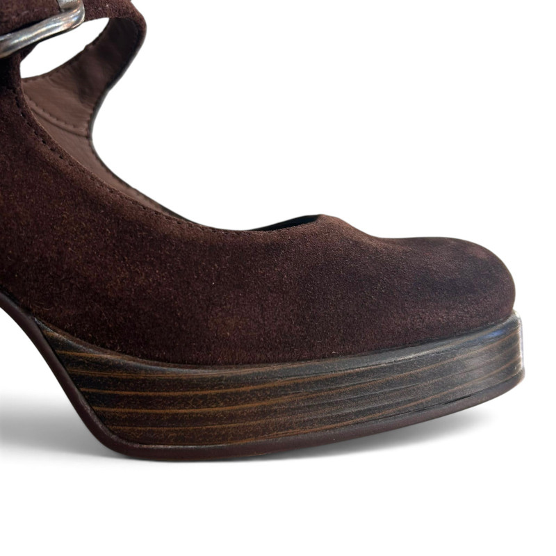 MARY JANE TACÓN BLOCK CHOCO
