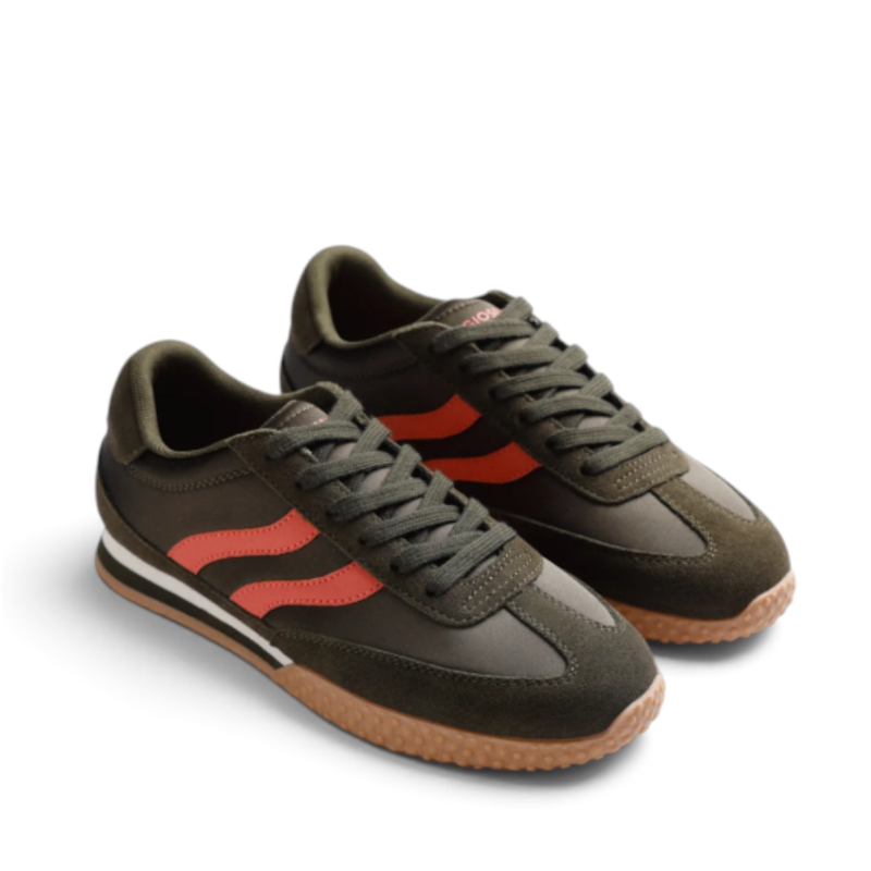 DEPORTIVAS KAKI SATINADAS