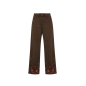 PANTALÓN CON FLORES BORDADAS