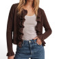 CHAQUETA DE PUNTO CON ONDA CHAQUETA DE PUNTO CON ONDA