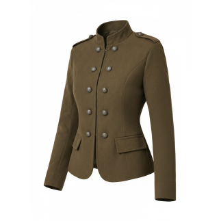 CHAQUETA BOTONES VERDE