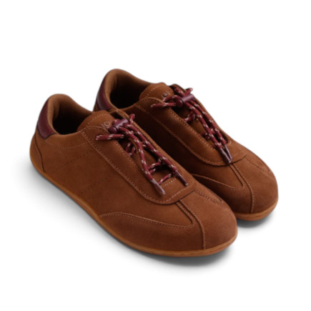 DEPORTIVA BAREFOOT DE PIEL CAMEL