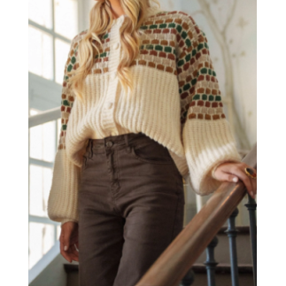 CHAQUETA OVERSIZE MARTHA BEIGE