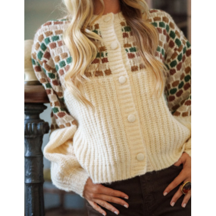 CHAQUETA OVERSIZE MARTHA BEIGE