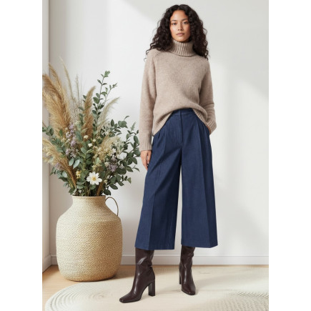 PANTALÓN PIRATA WIDE LEG