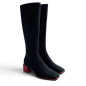 Botas Altas Negras Gioseppo 80684 | Elásticas | COCCO