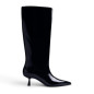 BOTAS ALTAS KITTEN NEGRAS