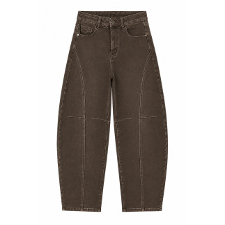 PANTALÓN VAQUERO BARREL DE TIRO ALTO | COCCO