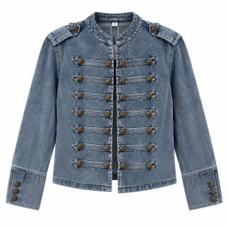 CHAQUETA VAQUERA ESTILO MILITAR | COCCO