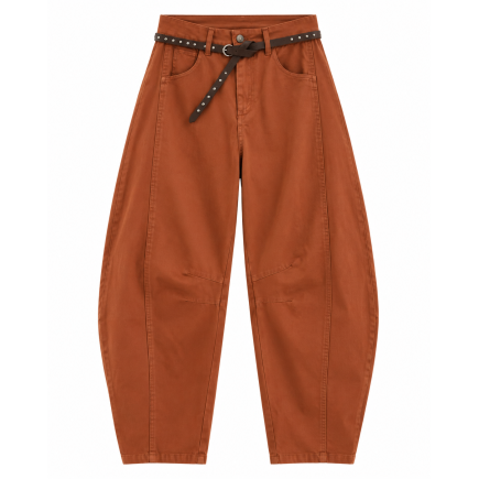 PANTALÓN BALLOON TEJA