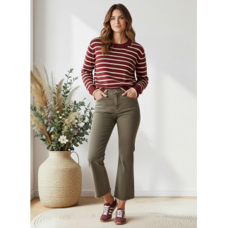 PANTALÓN CROPPED FLARE VISÓN