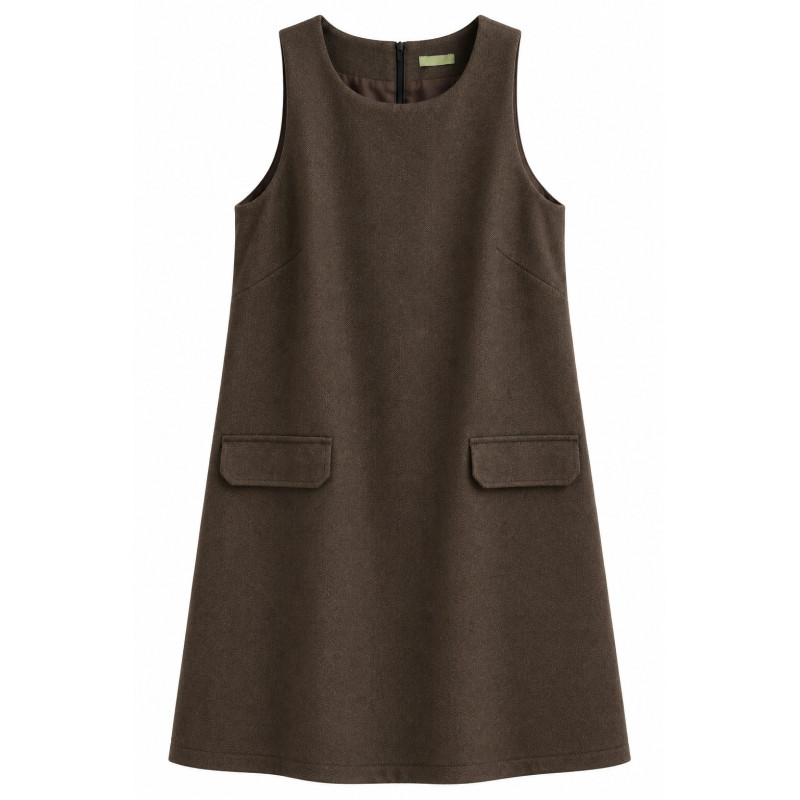 Vestido sin mangas tipo pichi | COCCO