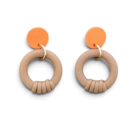 PENDIENTES ARO CAUCHO MN