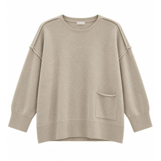 JERSEY OVERSIZE BEIGE