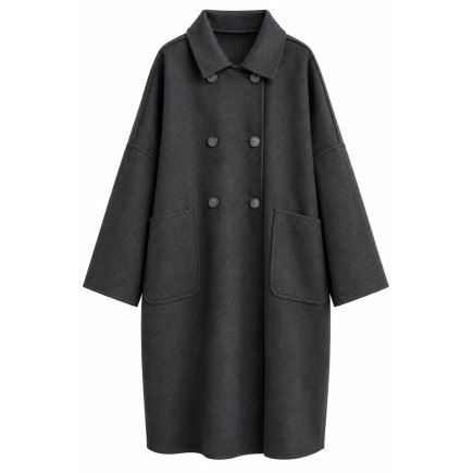 ABRIGO OVERSIZE NEGRO